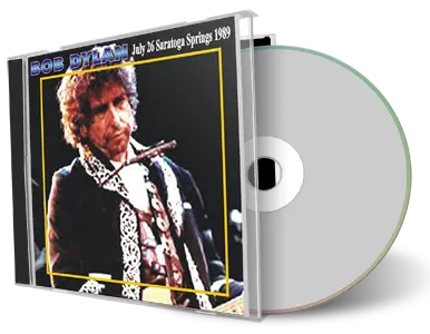 Artwork Cover of Bob Dylan 1989-07-26 CD Saratoga Springs Audience