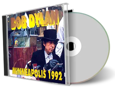 Artwork Cover of Bob Dylan 1992-09-03 CD Minneapolis Audience