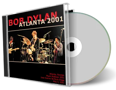 Artwork Cover of Bob Dylan 2001-05-04 CD Atlanta Audience