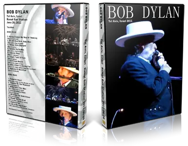 Artwork Cover of Bob Dylan 2011-06-20 DVD Tel Aviv Audience