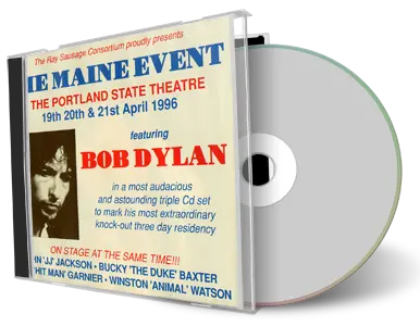 Artwork Cover of Bob Dylan Compilation CD The Maine Event Audience