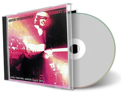 Artwork Cover of Bruce Springsteen 1975-08-08 CD Akron Soundboard