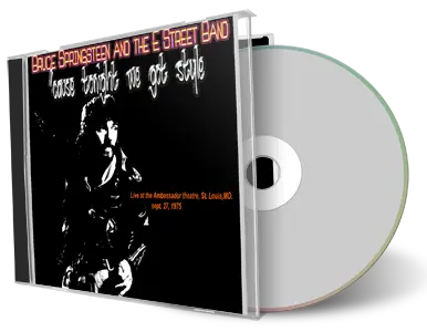 Artwork Cover of Bruce Springsteen 1975-09-27 CD St Louis Audience