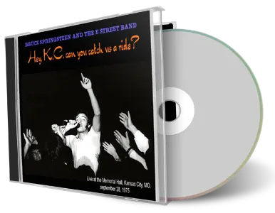 Artwork Cover of Bruce Springsteen 1975-09-28 CD Kansas City Audience