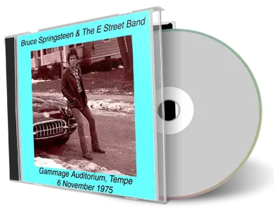 Artwork Cover of Bruce Springsteen 1975-11-06 CD Tempe Audience