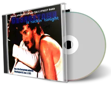 Artwork Cover of Bruce Springsteen 1975-12-05 CD Washington Audience