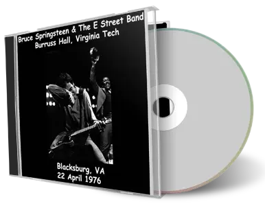 Artwork Cover of Bruce Springsteen 1976-04-22 CD Blacksberg Audience