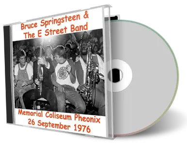Artwork Cover of Bruce Springsteen 1976-09-26 CD Phoenix Audience