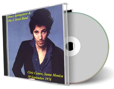 Artwork Cover of Bruce Springsteen 1976-09-30 CD Los Angeles Audience