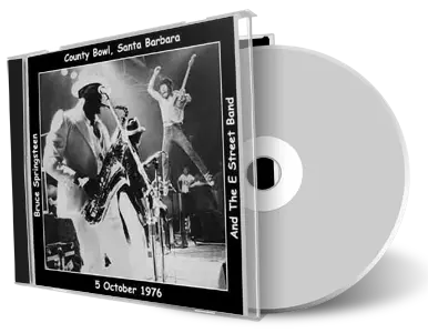 Artwork Cover of Bruce Springsteen 1976-10-05 CD Santa Barbara Audience