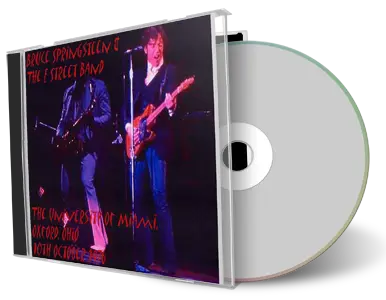 Artwork Cover of Bruce Springsteen 1976-10-10 CD Oxford Soundboard