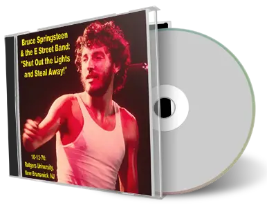 Artwork Cover of Bruce Springsteen 1976-10-12 CD New Brunswick Audience
