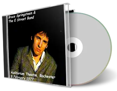 Artwork Cover of Bruce Springsteen 1977-02-08 CD Rochester Audience
