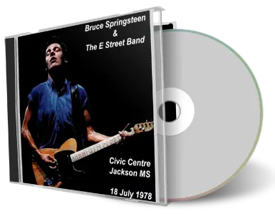 Artwork Cover of Bruce Springsteen 1978-07-18 CD Jackson Audience