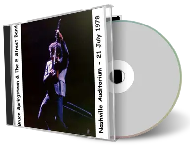 Artwork Cover of Bruce Springsteen 1978-07-21 CD Nashville Audience