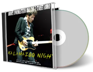 Artwork Cover of Bruce Springsteen 1978-08-07 CD Kalamazoo Audience