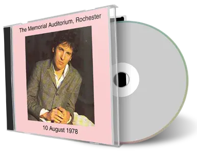 Artwork Cover of Bruce Springsteen 1978-08-10 CD Rochester Audience