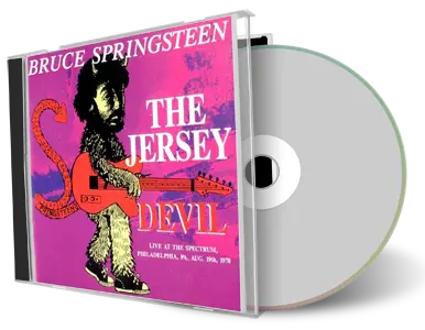 Artwork Cover of Bruce Springsteen 1978-08-19 CD Philadelphia Audience