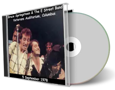 Artwork Cover of Bruce Springsteen 1978-09-05 CD Columbus Audience