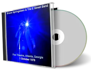 Artwork Cover of Bruce Springsteen 1978-10-01 CD Atlanta Audience