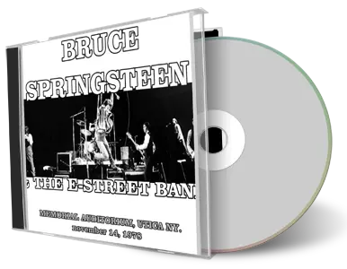 Artwork Cover of Bruce Springsteen 1978-11-14 CD Utica Audience