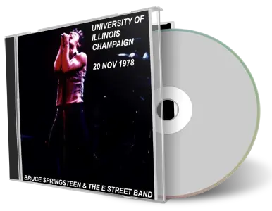Artwork Cover of Bruce Springsteen 1978-11-20 CD Champaign Audience