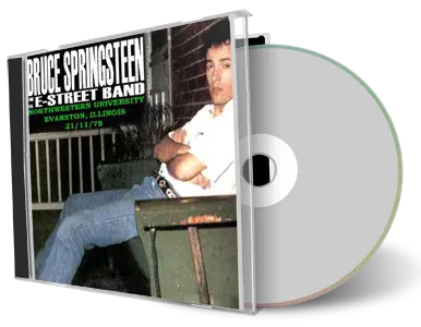 Artwork Cover of Bruce Springsteen 1978-11-21 CD Evanston Audience