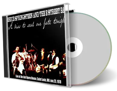 Artwork Cover of Bruce Springsteen 1978-11-25 CD Saint Louis Audience