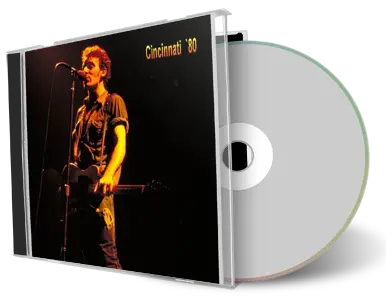 Artwork Cover of Bruce Springsteen 1980-10-04 CD Cincinnati Audience