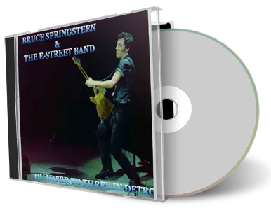 Artwork Cover of Bruce Springsteen 1980-10-09 CD Detroit Audience