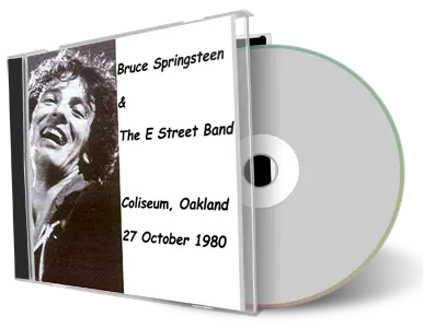 Artwork Cover of Bruce Springsteen 1980-10-27 CD Oakland Audience