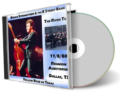 Artwork Cover of Bruce Springsteen 1980-11-08 CD Dallas Audience