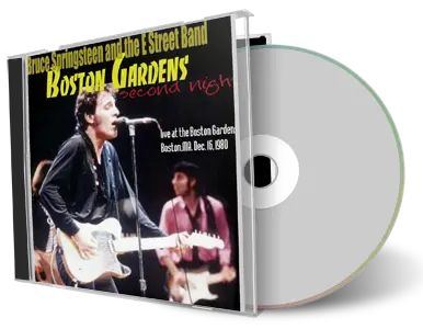 Artwork Cover of Bruce Springsteen 1980-12-16 CD Boston Audience