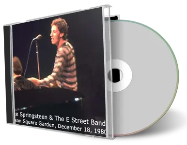 Artwork Cover of Bruce Springsteen 1980-12-18 CD New York Audience