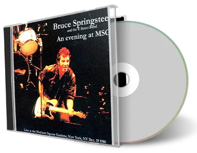 Artwork Cover of Bruce Springsteen 1980-12-19 CD New York Audience