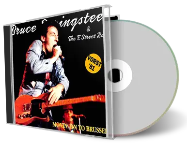 Artwork Cover of Bruce Springsteen 1981-04-26 CD Brussels Audience