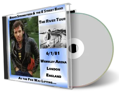 Artwork Cover of Bruce Springsteen 1981-06-01 CD London Audience