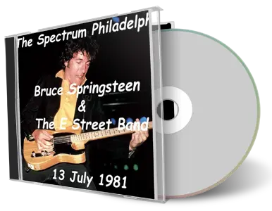 Artwork Cover of Bruce Springsteen 1981-07-13 CD Philadelphia Audience