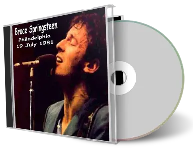 Artwork Cover of Bruce Springsteen 1981-07-19 CD Philadelphia Audience