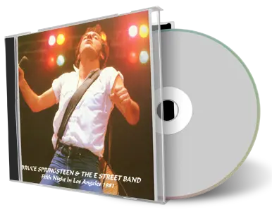 Artwork Cover of Bruce Springsteen 1981-08-27 CD Los Angeles Audience