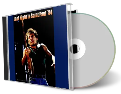 Artwork Cover of Bruce Springsteen 1984-07-02 CD St Paul Audience