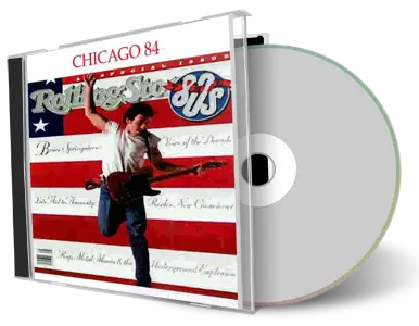 Artwork Cover of Bruce Springsteen 1984-07-15 CD Chicago Audience