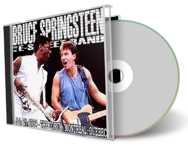 Artwork Cover of Bruce Springsteen 1984-07-21 CD Montreal Audience