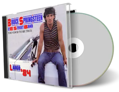 Artwork Cover of Bruce Springsteen 1984-08-26 CD Landover Audience