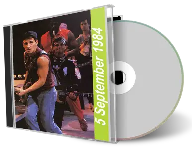 Artwork Cover of Bruce Springsteen 1984-09-05 CD Worcester Audience