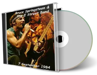 Artwork Cover of Bruce Springsteen 1984-09-07 CD Hartford Audience