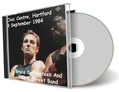 Artwork Cover of Bruce Springsteen 1984-09-08 CD Hartford Audience