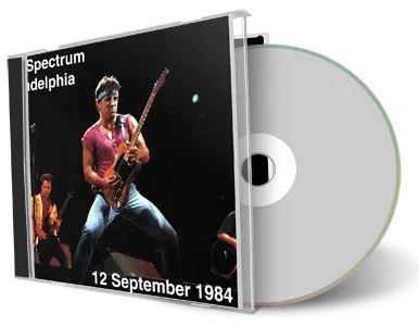 Artwork Cover of Bruce Springsteen 1984-09-12 CD Philadelphia Audience