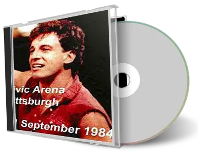 Artwork Cover of Bruce Springsteen 1984-09-21 CD Pittsburgh Audience