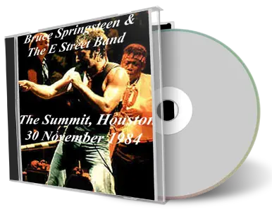 Artwork Cover of Bruce Springsteen 1984-11-30 CD Houston Audience